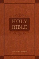 KJV Holy Bible, Compact Giant Print, Sienna (Imitation Leather)