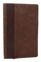 KJV Personal Size New Testament, Brown , Red Letter (Imitation Leather)