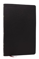NKJV, Personal Size New Testament, Black Genuine Leather (Imitation Leather)