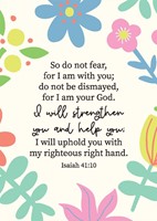Do Not Fear Postcard - Pack Of 12 (Postcard)