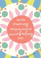 Let The Morning Postcard - Pack Of 12 (Postcard)