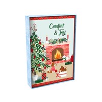Christmas Boxed Cards: Comfort & Joy (Pack of 18) (Cards)