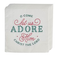 Come Let Us Adore Him Paper Napkin Set (General Merchandise)