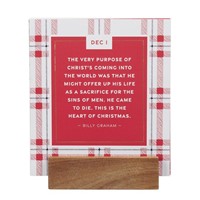Advent Calendar On Metal Stand (Calendar)