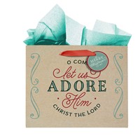 Large Gift Bag: Come Let Us Adore Him (Gift Bag)