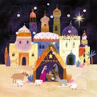 Square Advent Calendar: Nativity (Calendar)