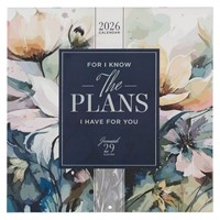 2026 For I Know The Plans Calendar (Calendar)