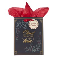 Christ The Saviour Is Born Gift Bag - Medium (Gift Bag)