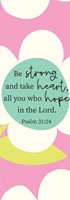 Be Strong Bookmark - Pack Of 12 (Bookmark)