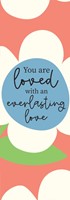 You Are Loved Bookmark - Pack Of 12 (Bookmark)