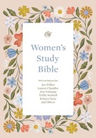 ESV Women's Study Bible, Blush Wildflower Design (Hard Cover)
