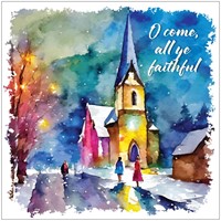 Faithful Christmas Cards (Cards)