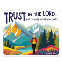 Hiker Vinyl Sticker (Stickers)