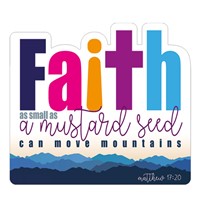 Faith Vinyl Sticker (Stickers)