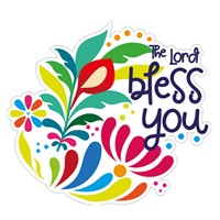 The Lord Bless You Vinyl Sticker (Stickers)