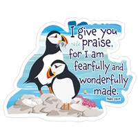 Wonderfully Made Vinyl Sticker (Stickers)