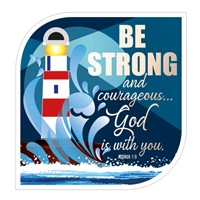 Be Strong Vinyl Sticker (Stickers)
