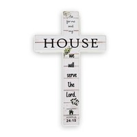 Large Standing Cross – As For Me And My House (Joshua 24:15) (Other Merchandise)