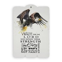 Wooden Wall Plaque – But Those Who Wait On The Lord (Other Merchandise)