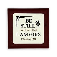 Be Still And Know That I Am God - Glow-In-The-Dark Plaque (Other Merchandise)