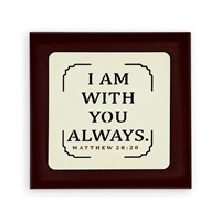 Glow-In-The-Dark Wall Plaque – I Am With You Always (Other Merchandise)