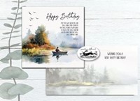 Fisherman In Boat - They That Wait Upon The Lord … (Cards)