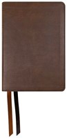 NASB 2020 Large Print Personal Size Bible, Brown (Imitation Leather)