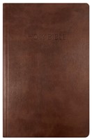 NASB 2020 Large Print Text Bible, Brown (Imitation Leather)