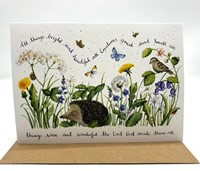 All Things Bright And Beautiful Card (Blank Inside) (Cards)