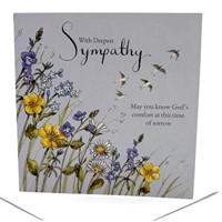 Sympathy Flowers Card (Cards)