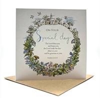 Special Day Wildflowers Card (Blank Inside) (Cards)