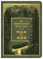 180 Encouraging Devotions For A Man Of God (Imitation Leather)