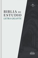 RVR 1960 Biblia De Estudio De Letra Gigante, Tapa Dura (Hard Cover)