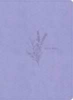 KJV Study Bible, Full-Color, Lavender (Imitation Leather)