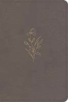 KJV Large Print Compact Reference Bible, Clay (Imitation Leather)