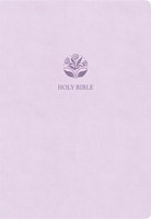 KJV Large Print Compact Reference Bible, Lavender (Imitation Leather)