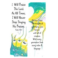 Praise Bookmark (Bookmark)