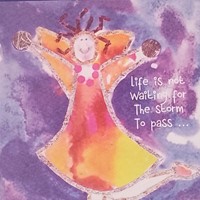 Dancing Angel- Life Is Not Waiting  Card (Cards)