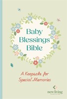 NLT Baby Blessings Bible (Hardback)