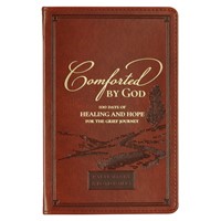 Devotional Comforted By God (Imitation Leather)