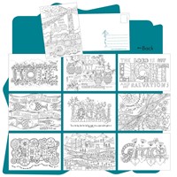 10 Images of Grace Colouring Postcards (Postcard)