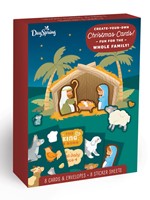 Nativity Sticker Card Box (8 cards) (Cards)