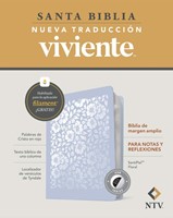 Biblia De Margen Amplio NTV Con Filament, Floral, Con Indice (Imitation Leather)