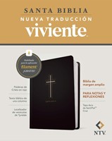 Biblia De Margen Amplio NTV Con Filament, Cruz (Hard Cover)