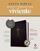 Biblia De Margen Amplio NTV Con Filament, Cruz, Con Indice (Hard Cover)