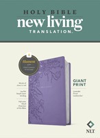 NLT Giant Print Bible, Filament Enabled, Lavender (Imitation Leather)