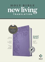 NLT Giant Print Bible, Filament Enabled, Lavender, Indexed (Imitation Leather)