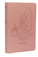 NRSVCE, Precious Moments Bible, Pink, Leathersoft (Imitation Leather)