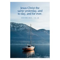Greetings Cards: 'Jesus Christ The Same…' Heb. 13.8 (Cards)