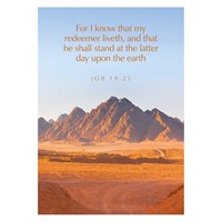 Greetings Cards: 'For I Know That My…' Job 19.25 (Cards)